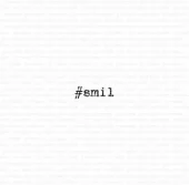 Gummiapan - #smil- stempel