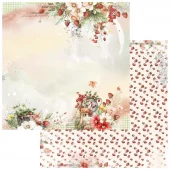 49 and Market - Nature's Haven - Strawberry Tea- 12 x 12"