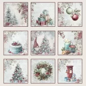 Reprint - Deck the Halls - Tags  12 x 12"