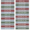 Reprint - Deck the Halls - Text Norsk - Paper Stickers