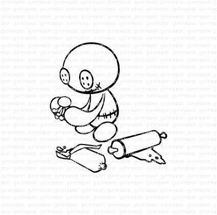 Gummiapan - Lennart lager marsipanfigurer