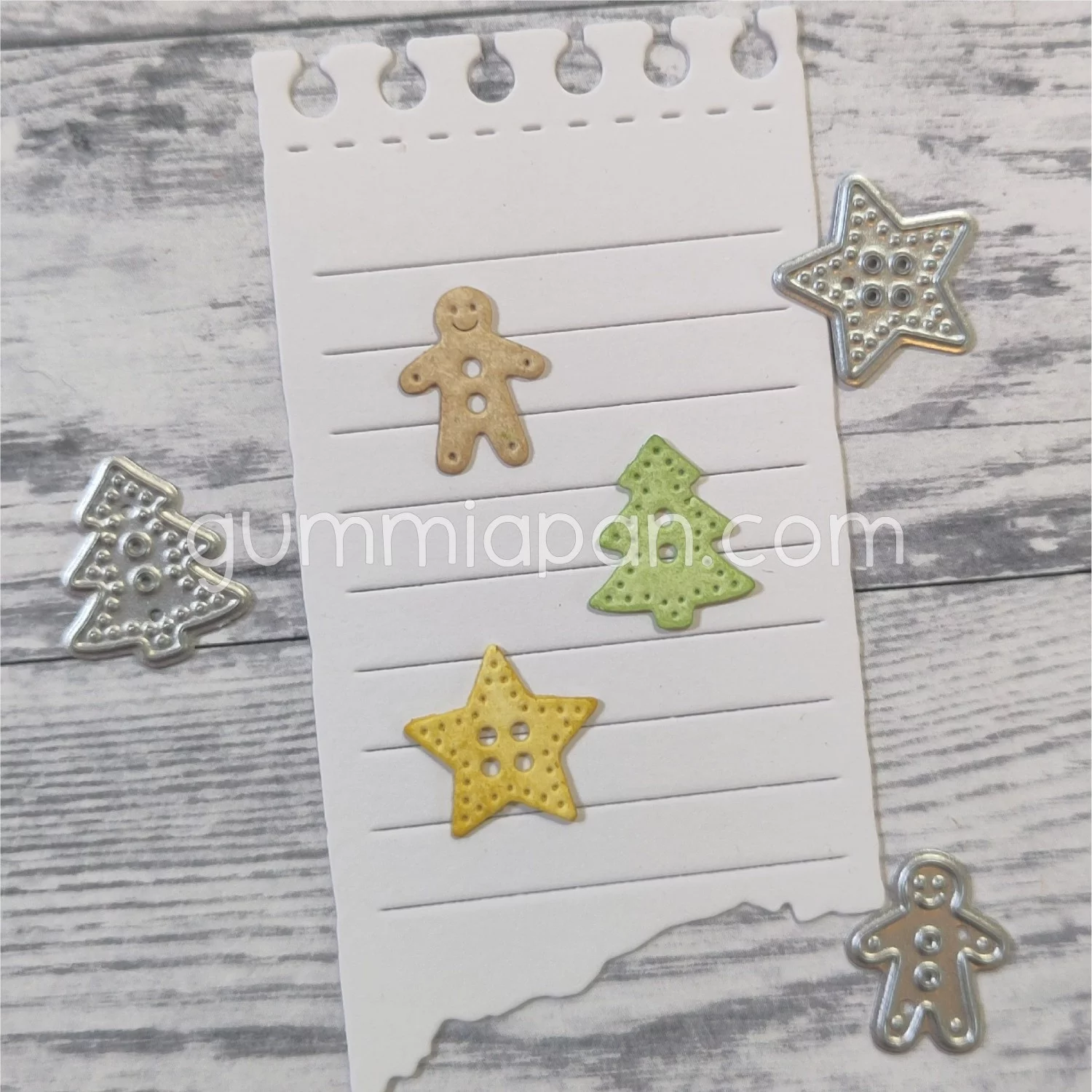 Gummiapan - Juleknapper- Dies