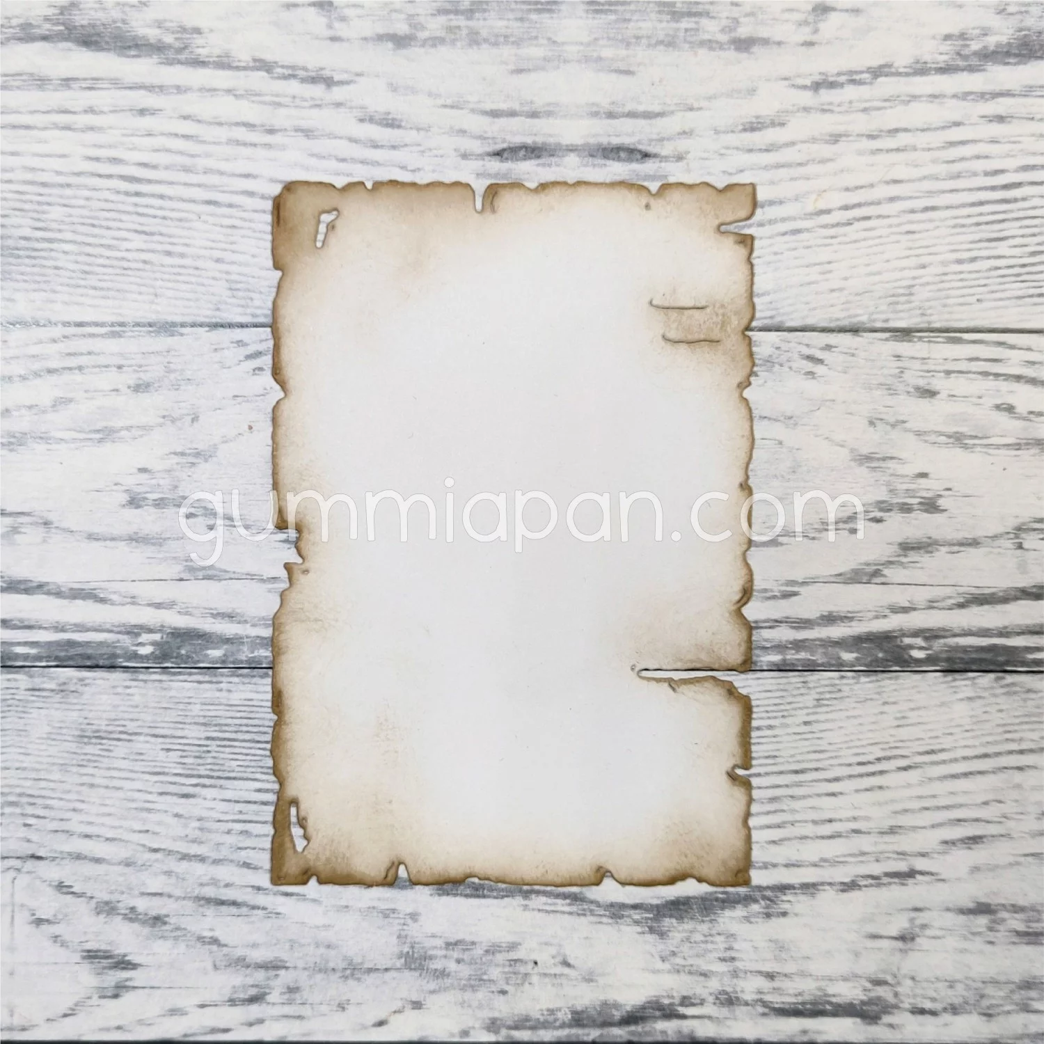 Gummiapan - Old Paper Sheet - dies
