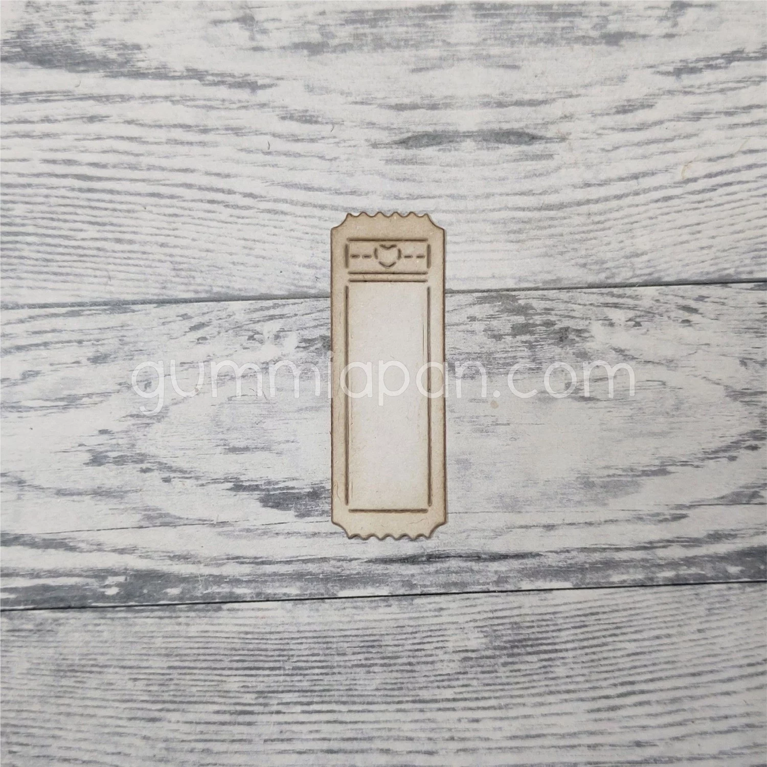 Gummiapan - Liten Hjertelig Billett - dies