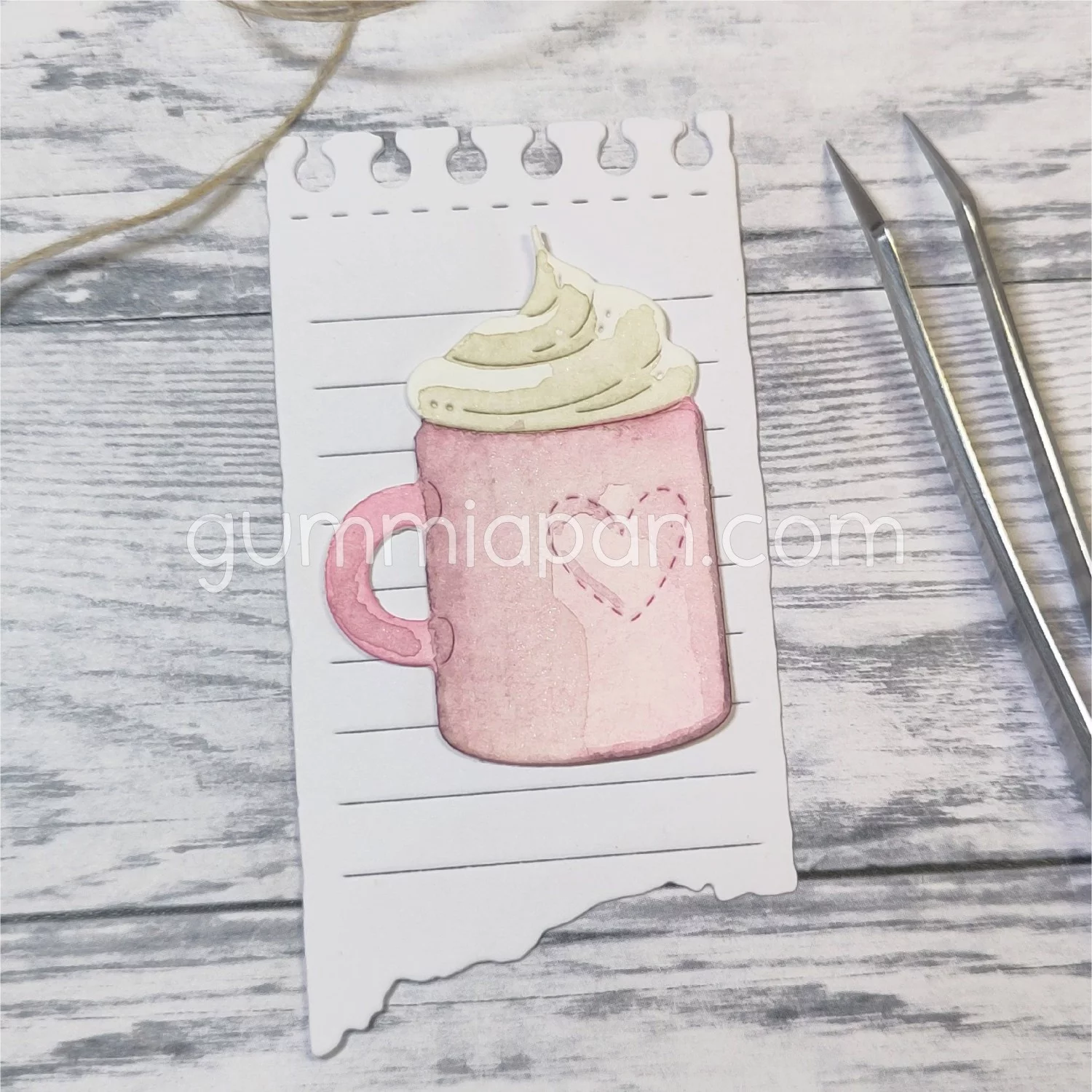 Gummiapan - Varm sjokolade - dies