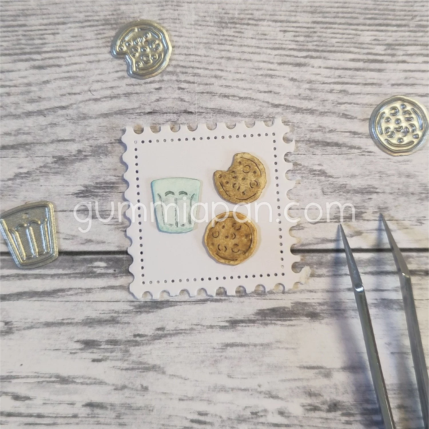 Gummiapan - Melk og kaker - dies