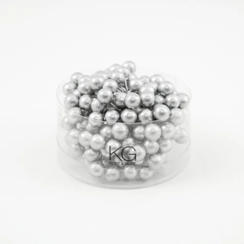 Kort og godt - Pyntebær - Silver