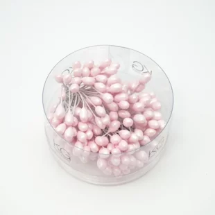 Kort og godt - Pyntebær - Lys Rosa