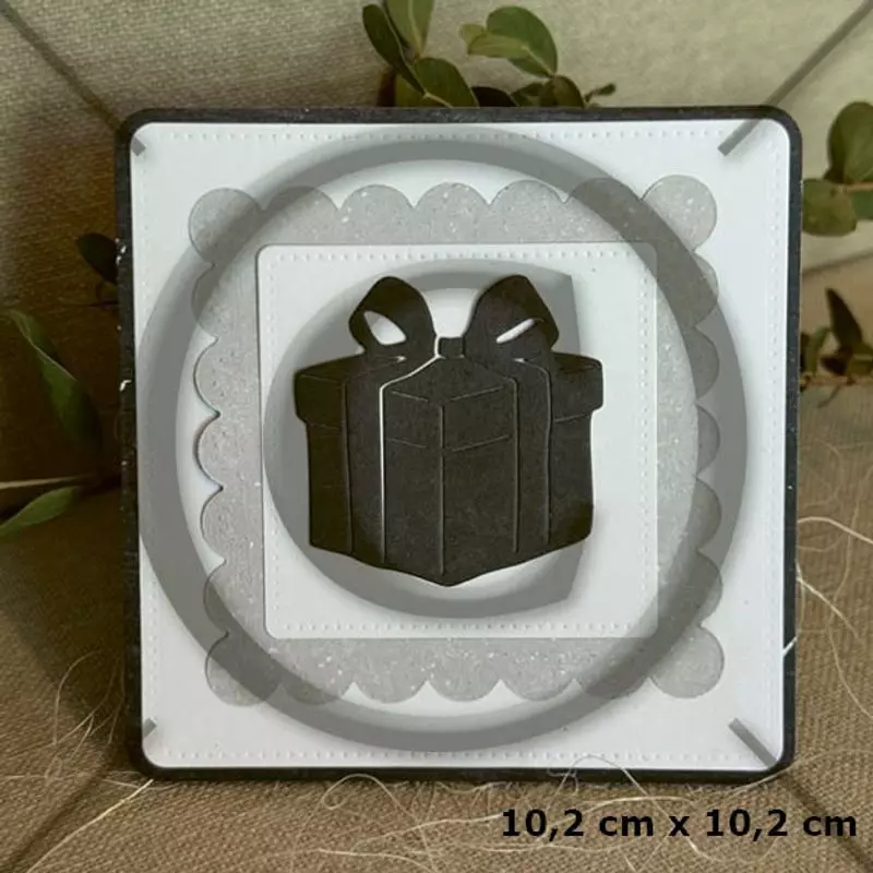 Papirdesign - Dies - Kvadrat til klippeark