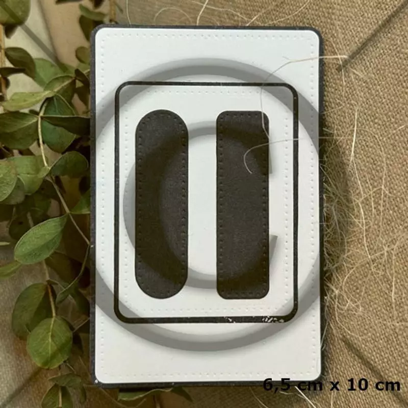 Papirdesign - Dies - Rektangel til klippeark