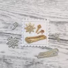 Gummiapan - Små julekrydder - dies