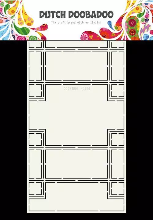 Dutch Doobadoo - Kort med dubbel display- A4