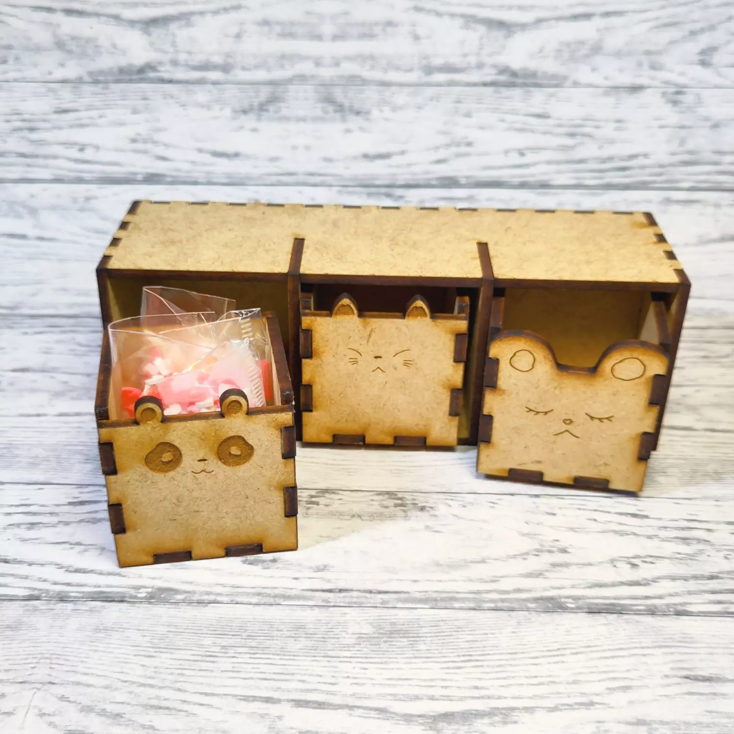 Gummiapan - Kawaii Lådor HDF