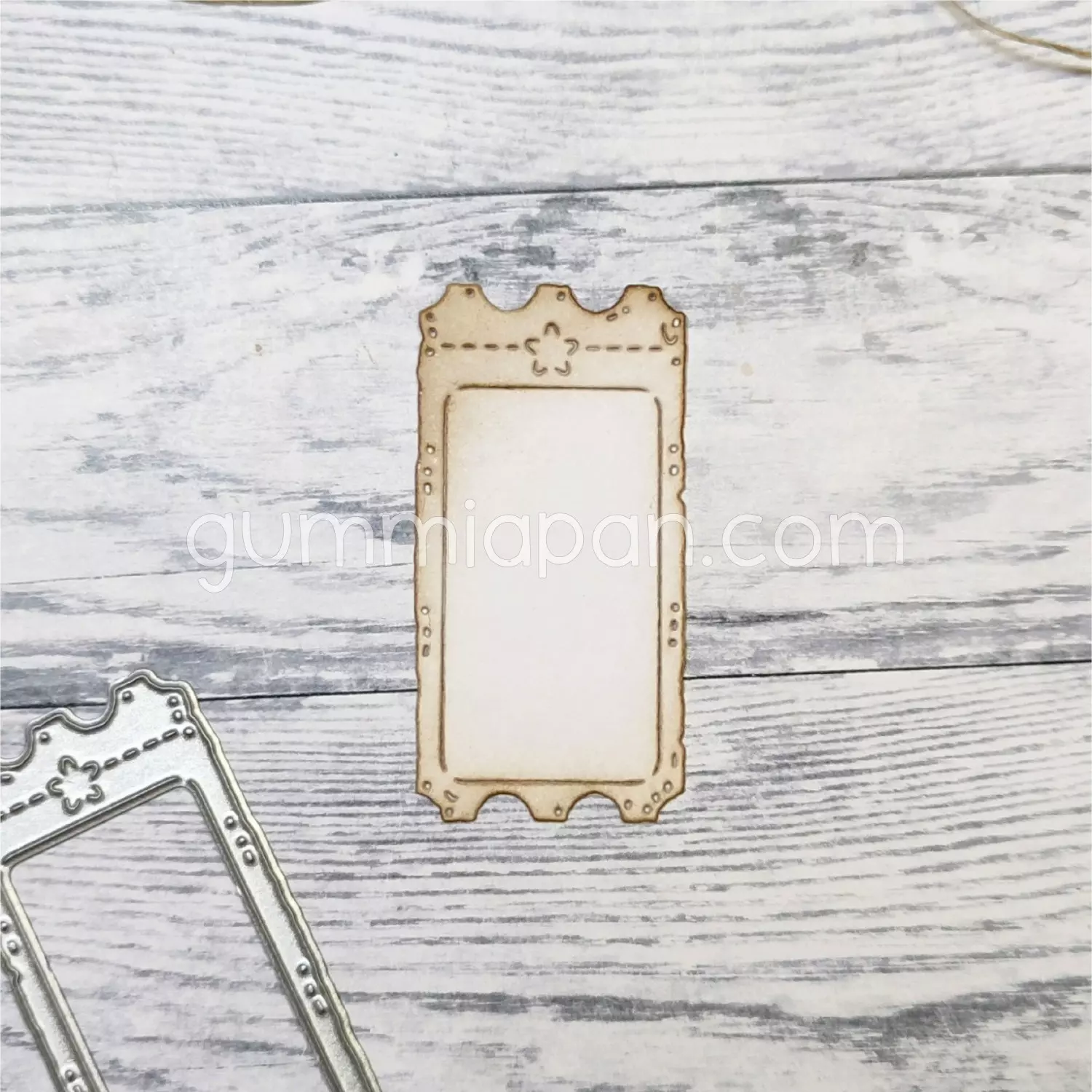 Gummiapan - Sliten Stjernebillett- dies