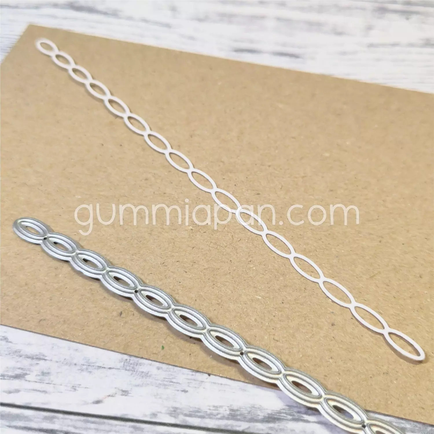 Gummiapan - Bord med ovaler- dies