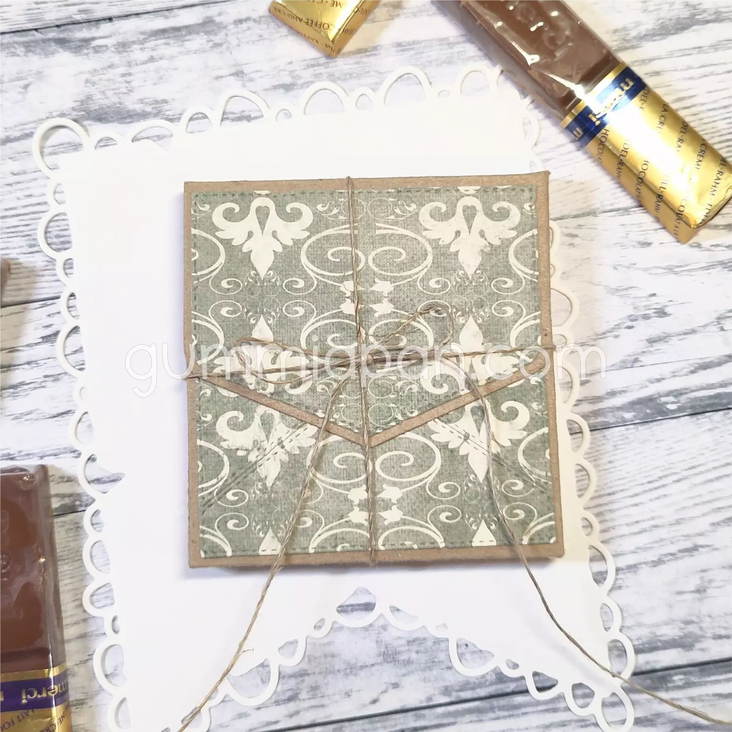 Gummiapan - Sjokoladeeske - dies