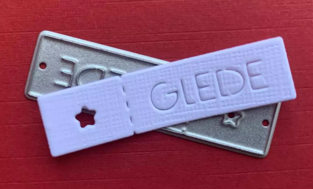 Gummiapan - Glede - dies