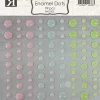 Reprint - Ahesive Enamel Dots -  005 Happiness