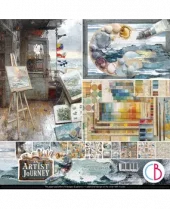 Ciao Bella  An Artist Journey 12x12 Inch Patterns Pad (8pcs