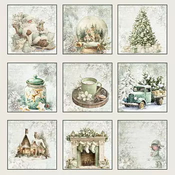 Reprint - Home for christmas - Tags 12 x 12"