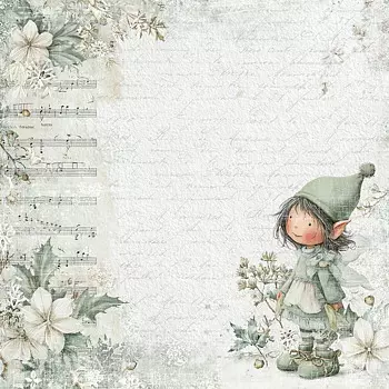 Reprint - Home for christmas - Elf 12 x 12"