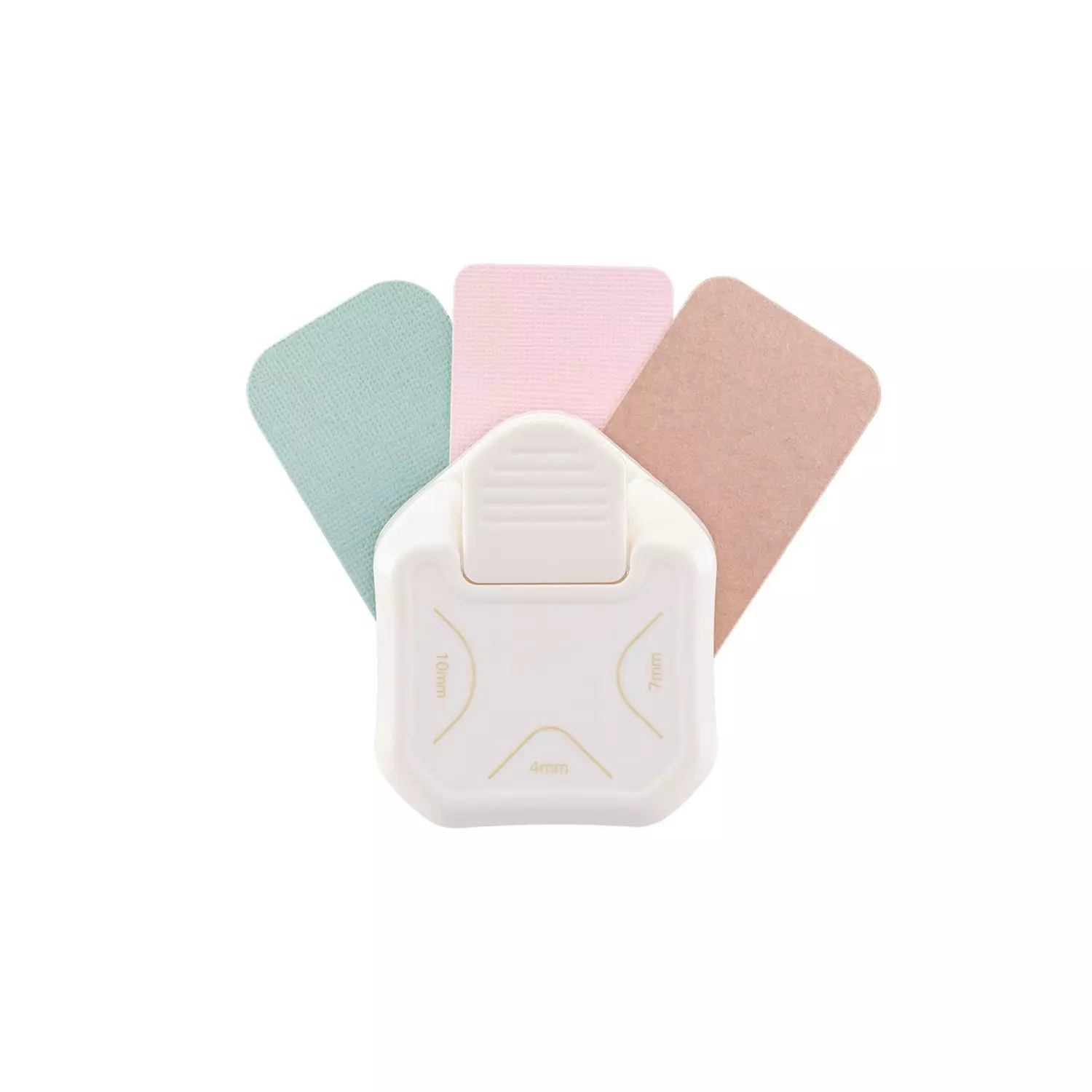 Vaessen Creative • 3-in-1 Corner Punch 4-7-10mm Graphite