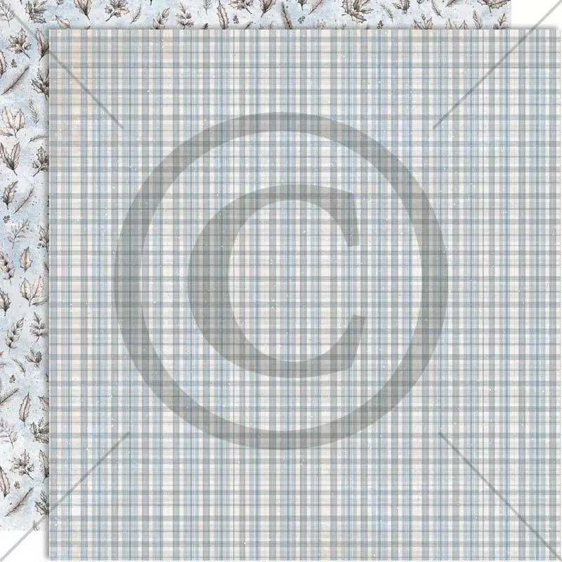 Papirdesign - 12 X 12 - Vinterglede - Frostnatt