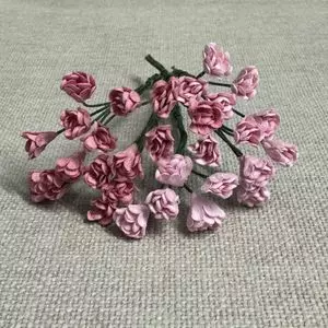 Papirdesign - Rufseknopper - Rosa