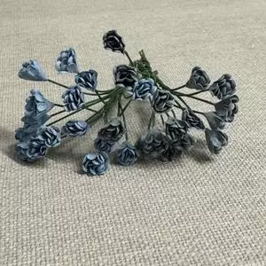 Papirdesign - Rufseknopper - Blå