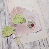 Gummiapan - 3 små frimerker - Dies