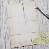 Gummiapan - Frimerke Bakgrundsdie Mod. 2 - Dies