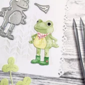 Gummiapan - Frosk i gummistøvler - Dies