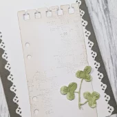 Gummiapan - 3 bladkvist- Dies