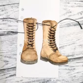 Gummiapan - Boots - Støvletter- Dies