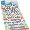 Marianne Design • Craftables snij- embosstencil Alfabet jour