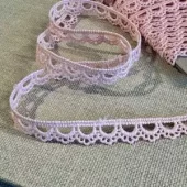 Papirdesign - Blonde - bånd - Rosa (metervis)
