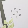 Gummiapan - tekstur med blomster - Dies