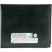 We R Classic Leather D-Ring Album 12"X12" - Country Blue