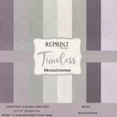 Reprint  - Timeless -  Monochromes - 12x12- Paperpack Reprint