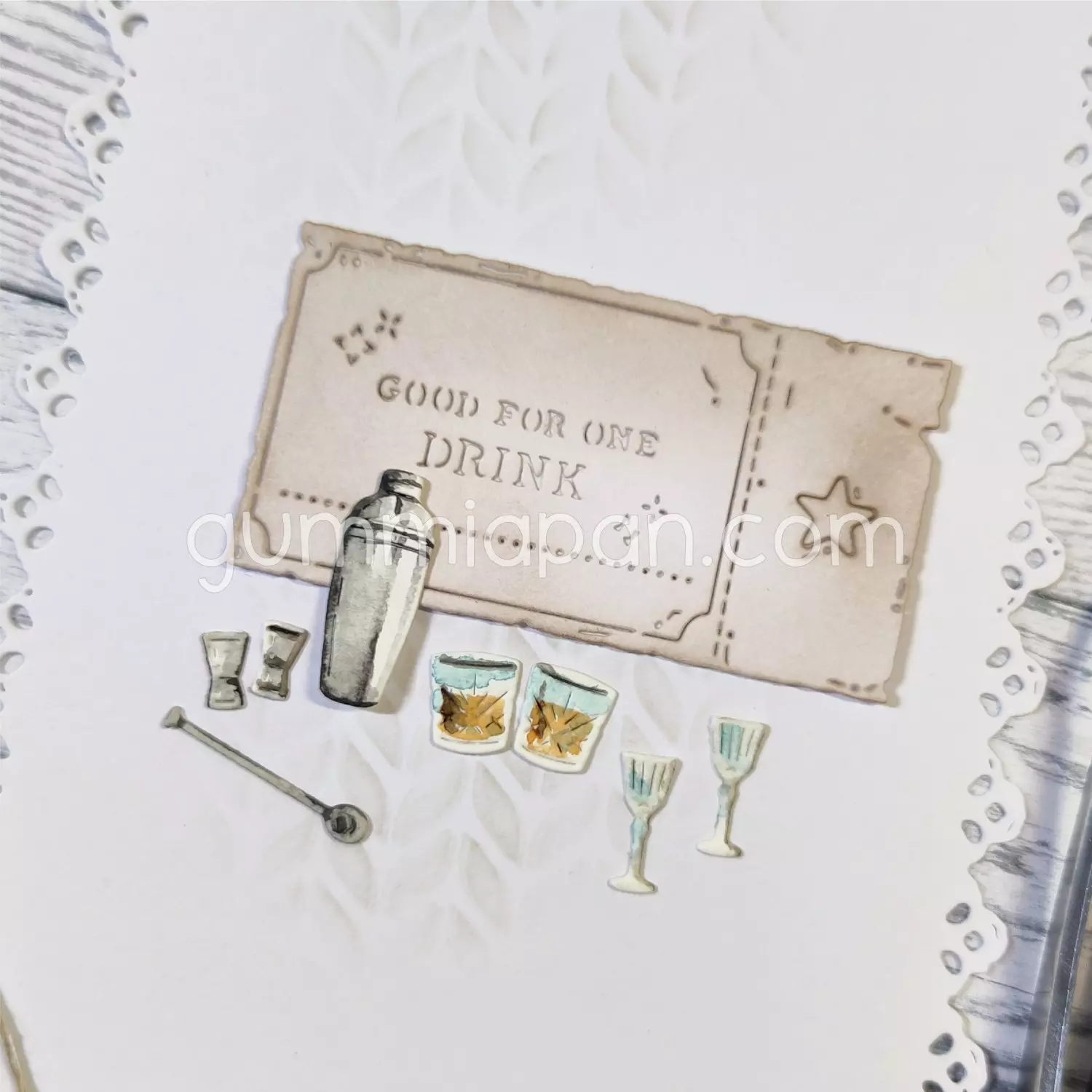 Gummiapan - Drinksett - Dies