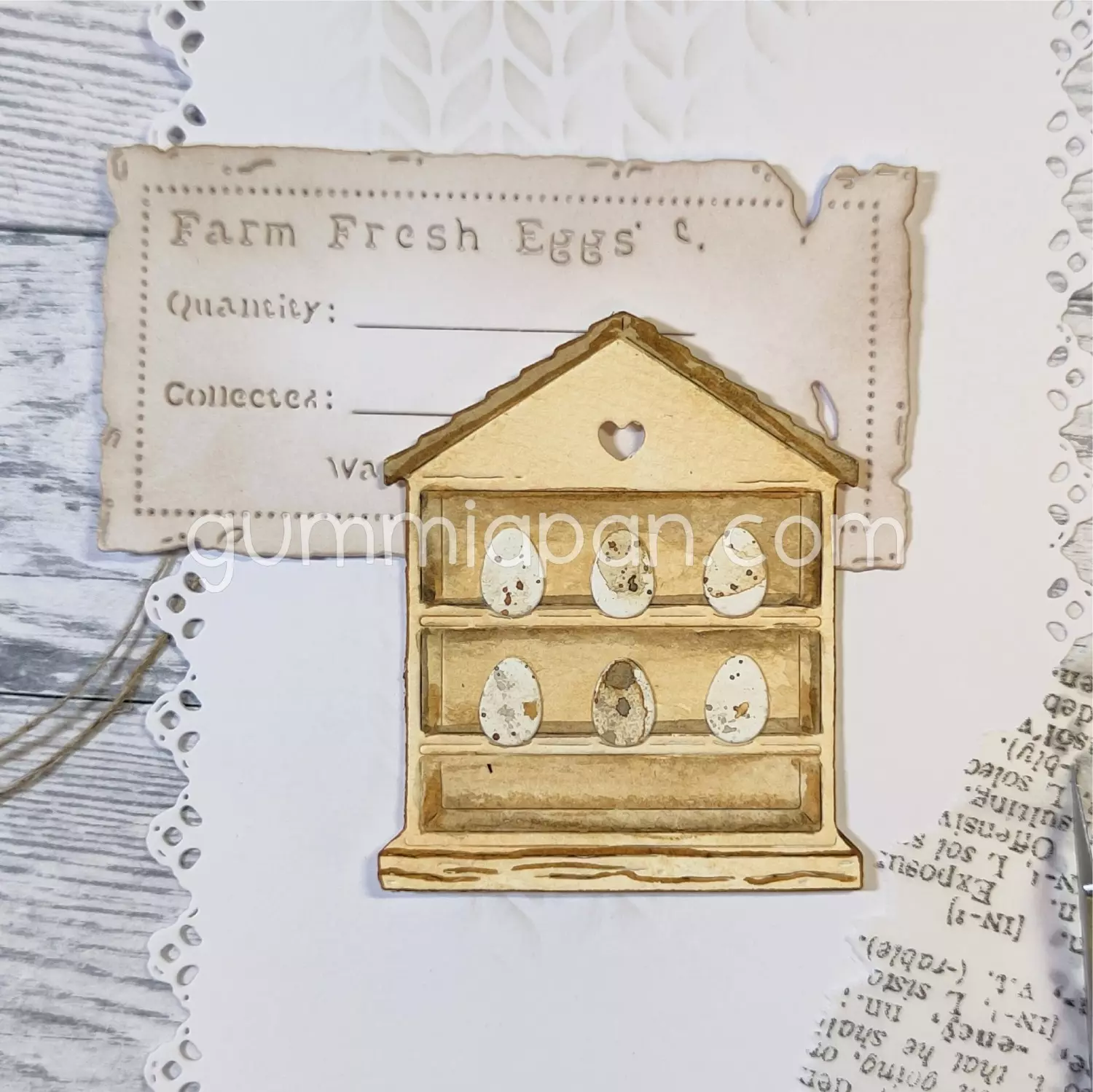 Gummiapan - Hønsehus- Dies