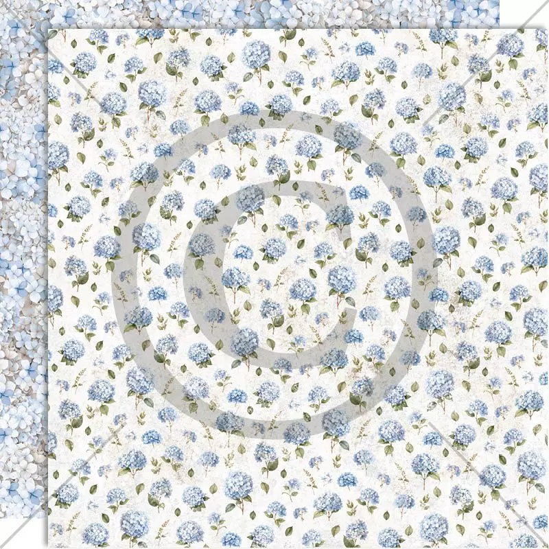 Papirdesign - 12 X 12 - Fremtidsdrøm - Hortensia
