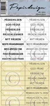 Papirdesign - Påskehilsen