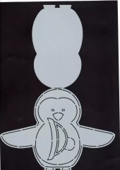 Dutch Doobadoo - Pingvin -  A4 -