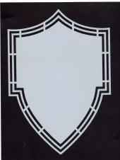 Dutch Doobadoo - Shape art shield  A4 -