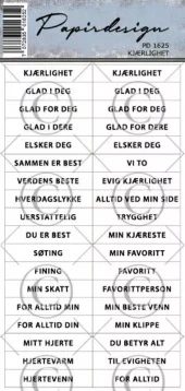 Papirdesign - Kjærlighet