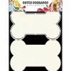 Dutch Doobadoo - Hundebein-  A4 -