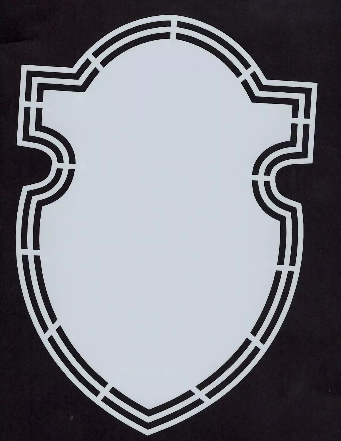 Dutch Doobadoo - Shape art shield 2 A5 -