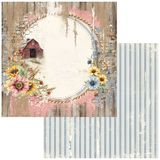 49 & Market - Whispering Way Double-Sided Cardstock - Heartland