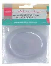 Marianne D Decorations Shaker Window - Oval 9 cm